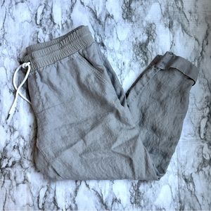 Athleta | Bali Linen Ankle Pant | Size 12
